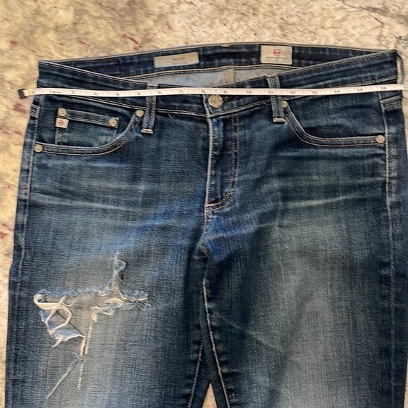 AG Denim. Destressed condition. Broken in! - Picture 2 of 7